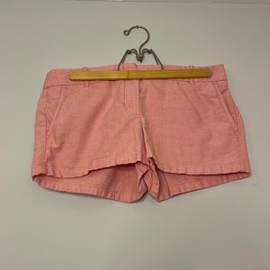 Peach 3” Inseam J.Crew Chino Shorts